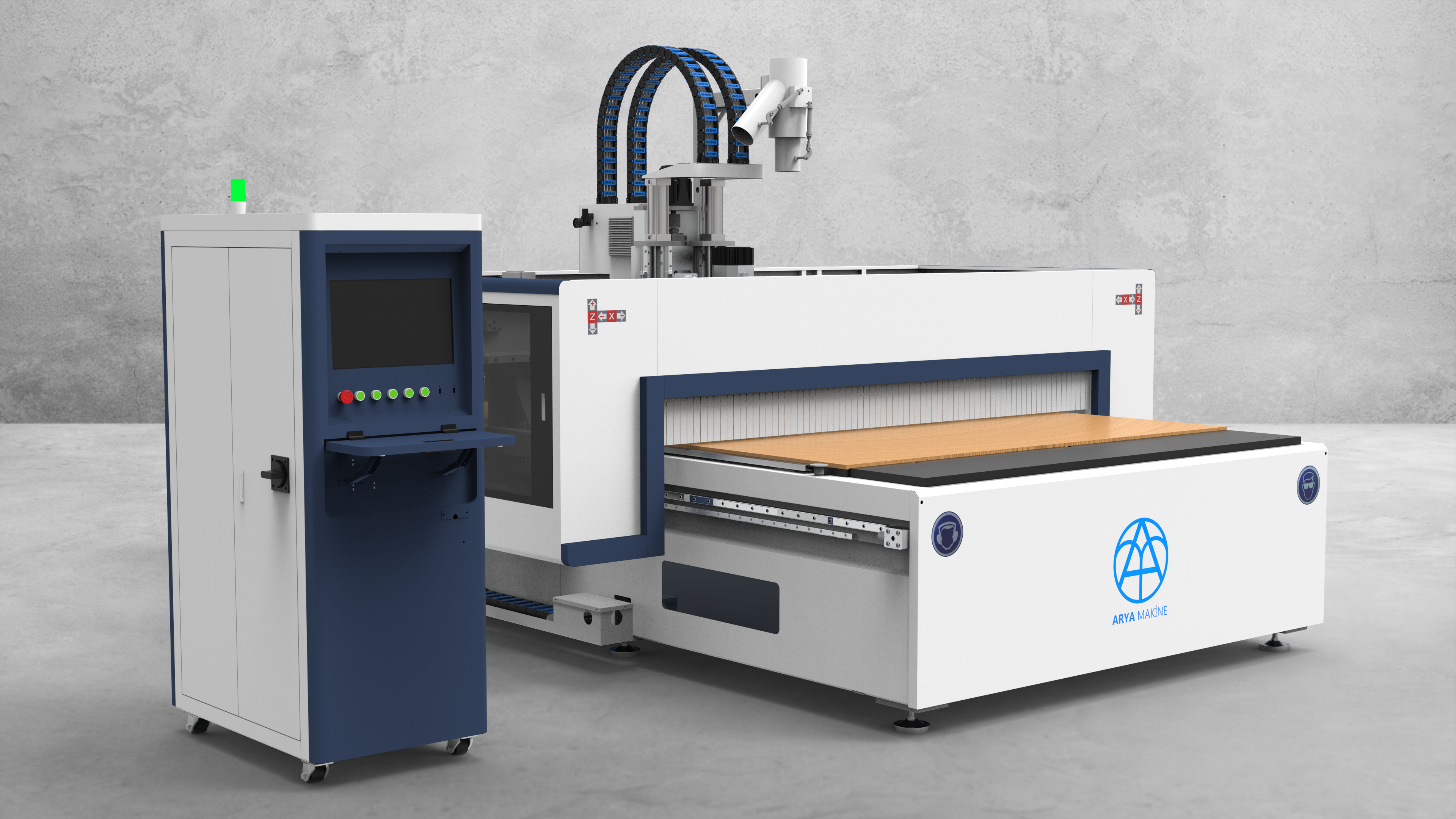 CNC Router Ahşap İşleme Makinesi